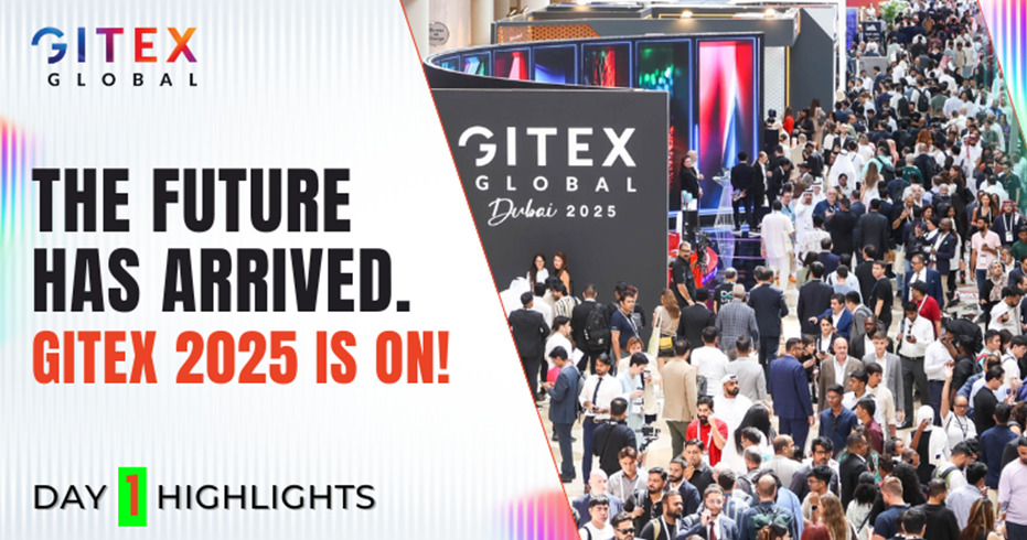 迪拜国际电脑及网络信息技术展览会GITEX 2025 第一天总结