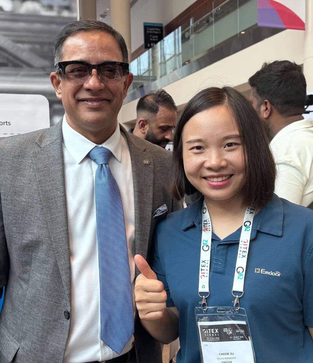 亿道信息亮相GITEX GLOBAL 2025,加速推动全球产业迈进全面智能化