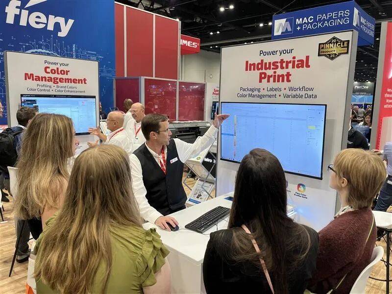 Fiery亮相2025美国国际印刷展,以多款突破性创新产品赋能印企