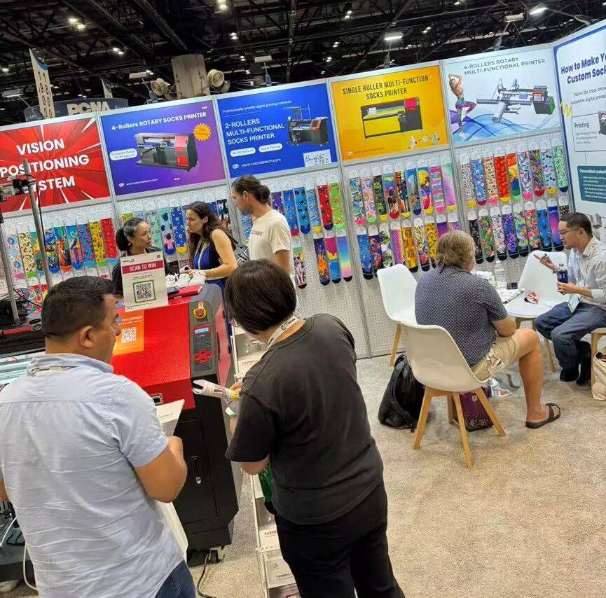 “锐嘉科AI视觉方案”参展美国印刷展览会——PRINTING United Expo 2025纪实