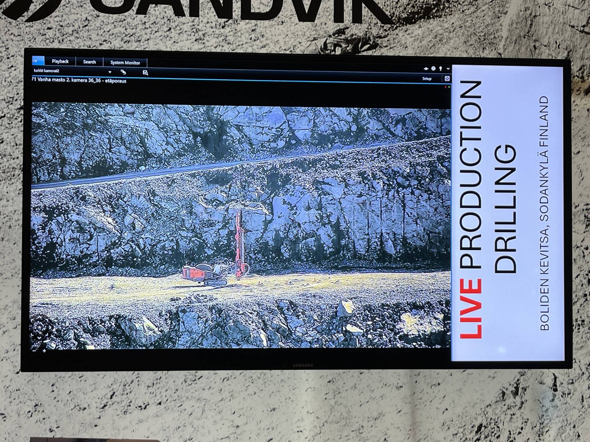 2025瑞典国际矿业展:远程操控技术在矿井作业中的应用展示