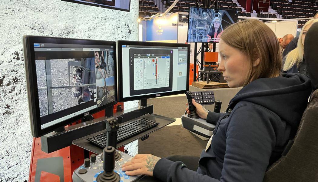 2025瑞典国际矿业展:远程操控技术在矿井作业中的应用展示