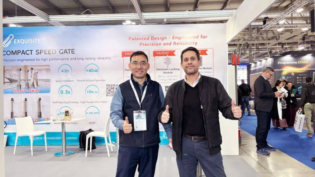 欧洲之约:精伦电子亮相SiCUREZZA 2025意大利米兰国际安防展览会