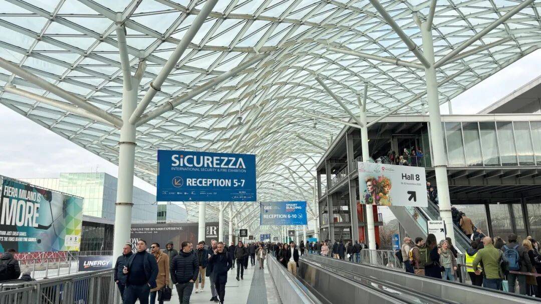 欧洲之约:精伦电子亮相SiCUREZZA 2025意大利米兰国际安防展览会