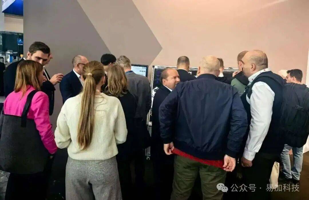 易加科技携“易视电子组装板”亮相2025年德国慕尼黑电子生成设备展