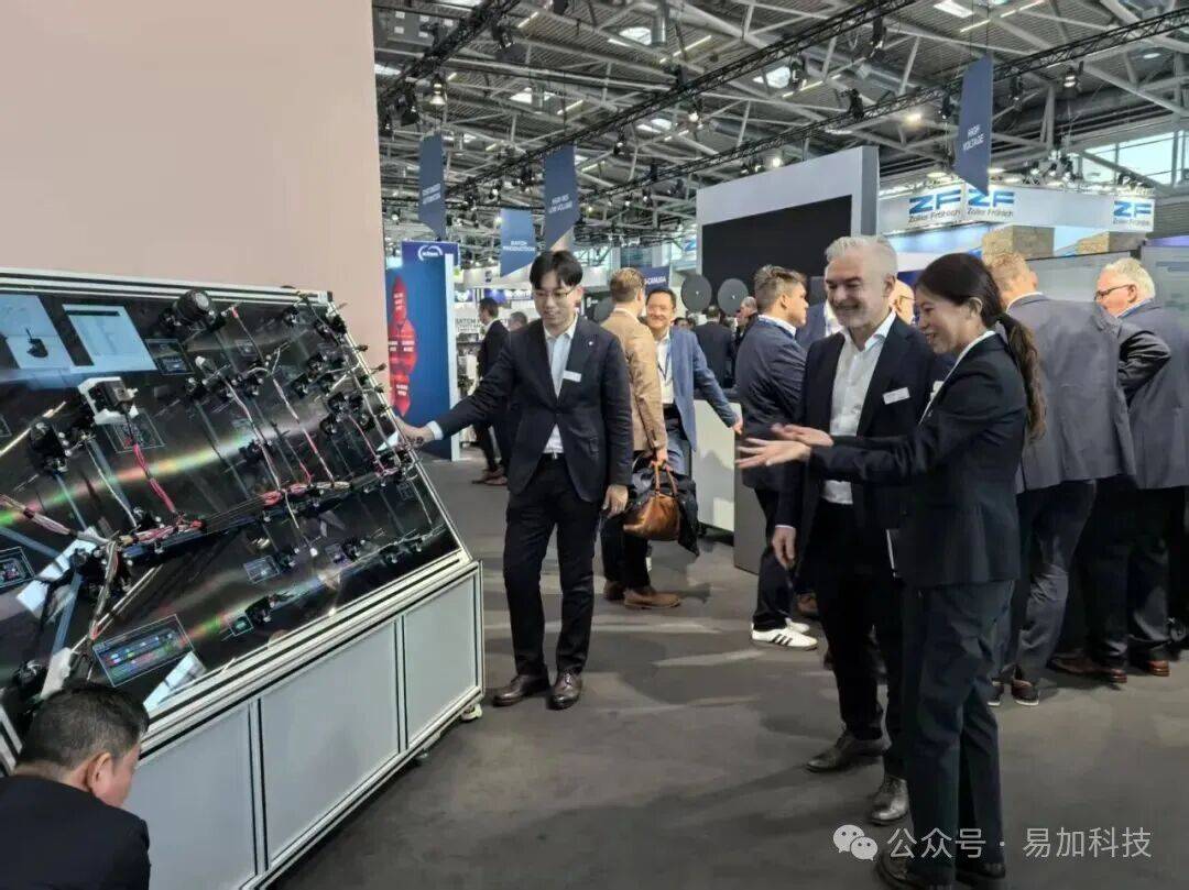 易加科技携“易视电子组装板”亮相2025年德国慕尼黑电子生成设备展