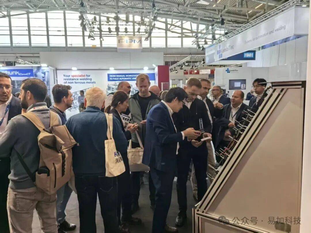 易加科技携“易视电子组装板”亮相2025年德国慕尼黑电子生成设备展