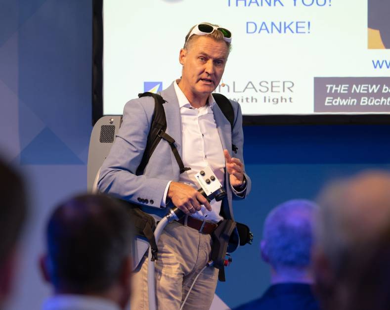 2025年德国斯图加特国际工业零部件清洗技术展览会:Fraunhofer IWS展示激光技术