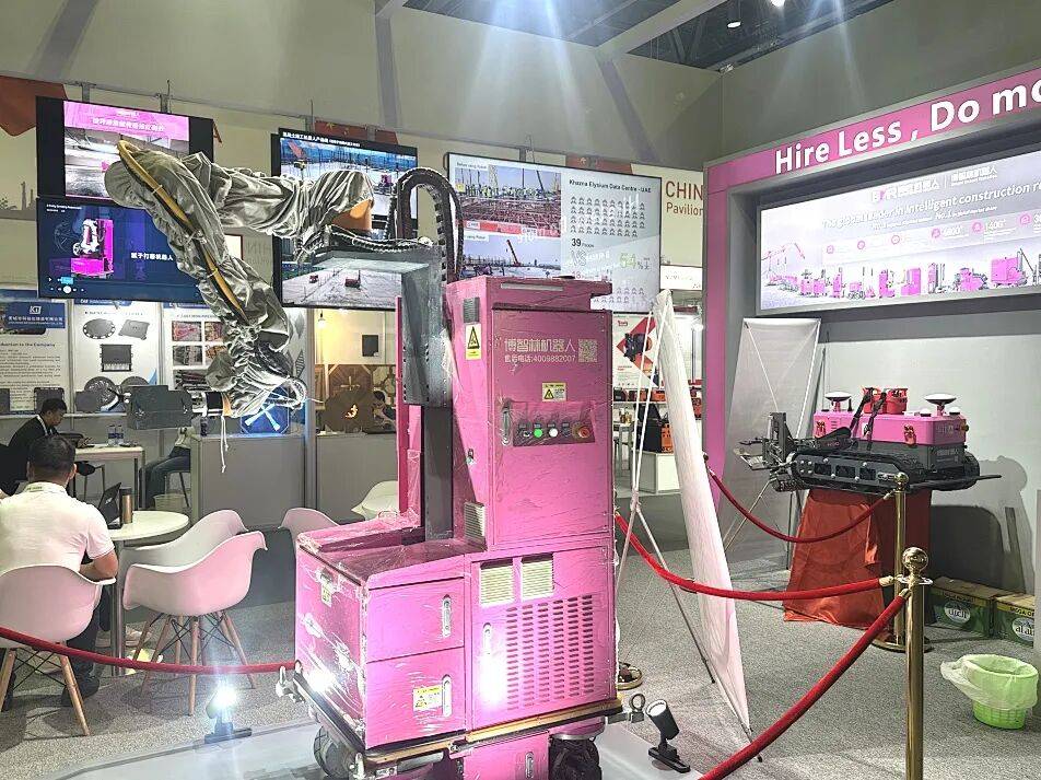 里程碑时刻!博匠机器人首秀2025年迪拜BIG5展,中国智造解锁全球建造新可能