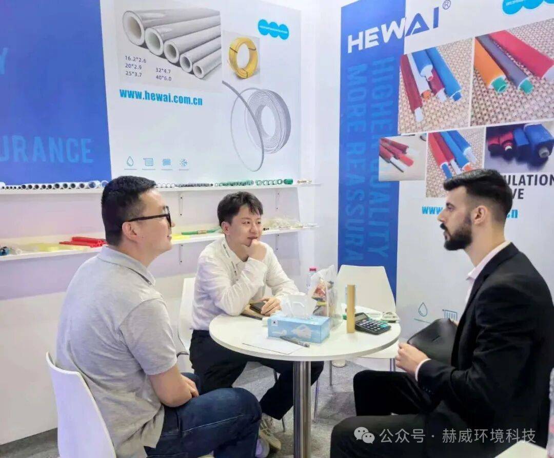 扬帆迪拜拓新局丨赫威环境科技重磅亮相2025迪拜五大行业展览会!