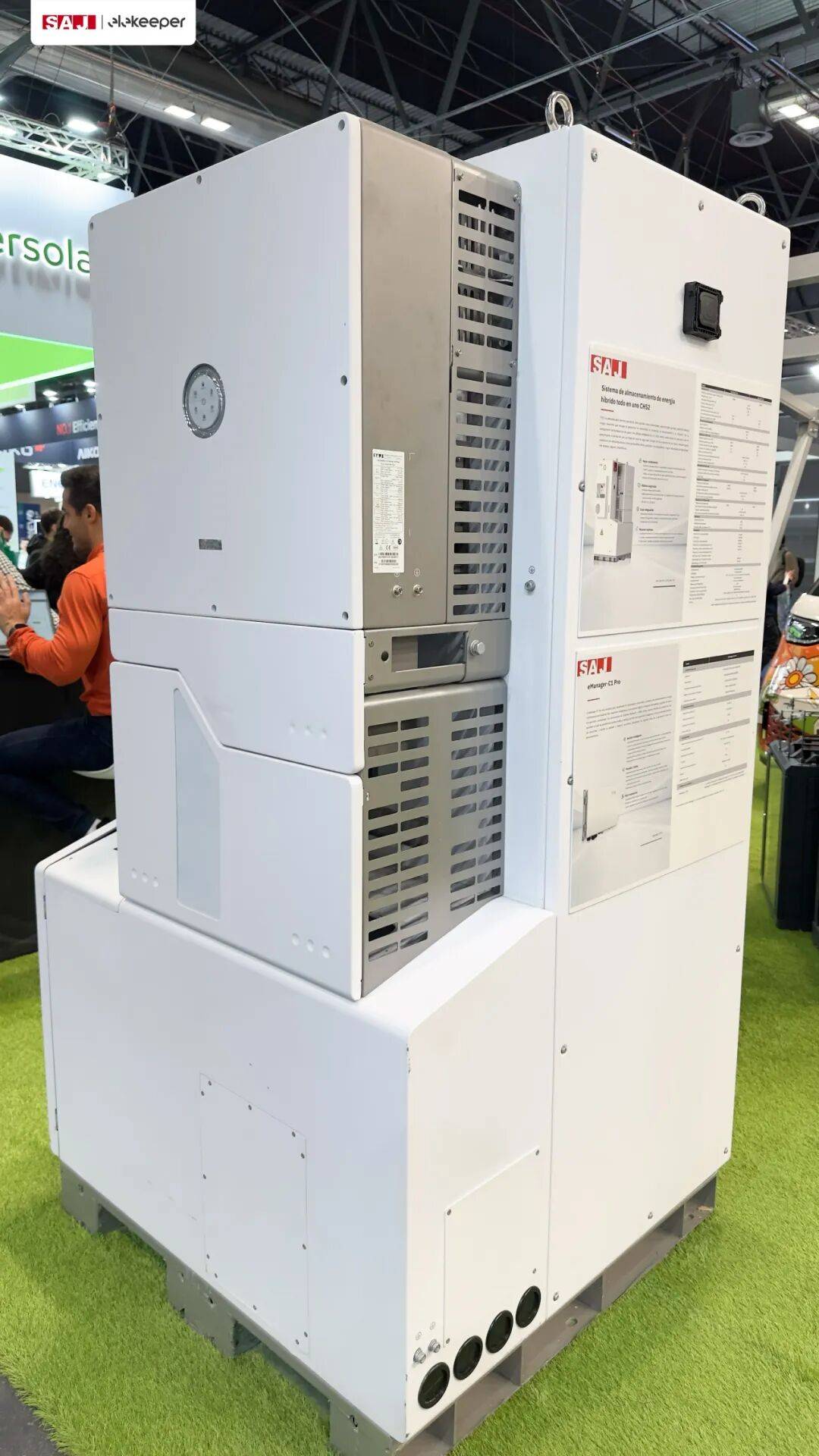 西班牙马德里 Genera 2025展|三晶电气以光储之智,赴绿色之约