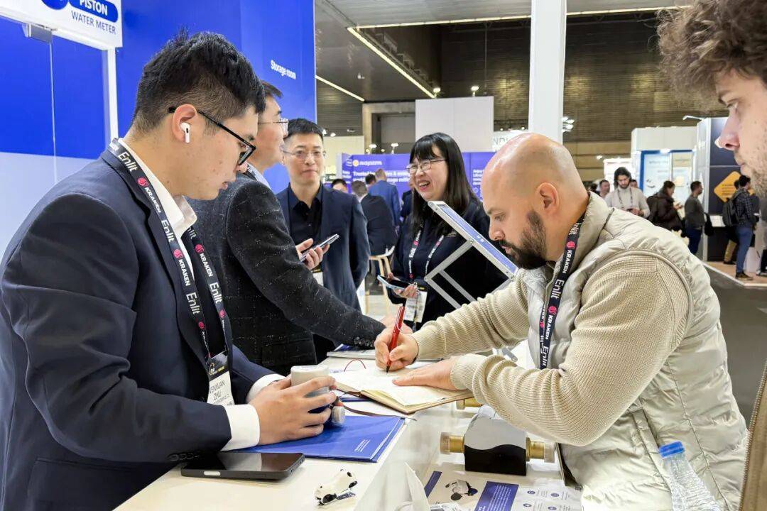 宁水集团精彩亮相2025欧洲能源展Enlit Europe