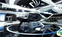 最大展品“空中出租车”载人真机首“飞”进博会