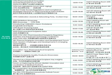 【明日开幕】CPHI & PMEC China 首日会议议程精彩抢先看