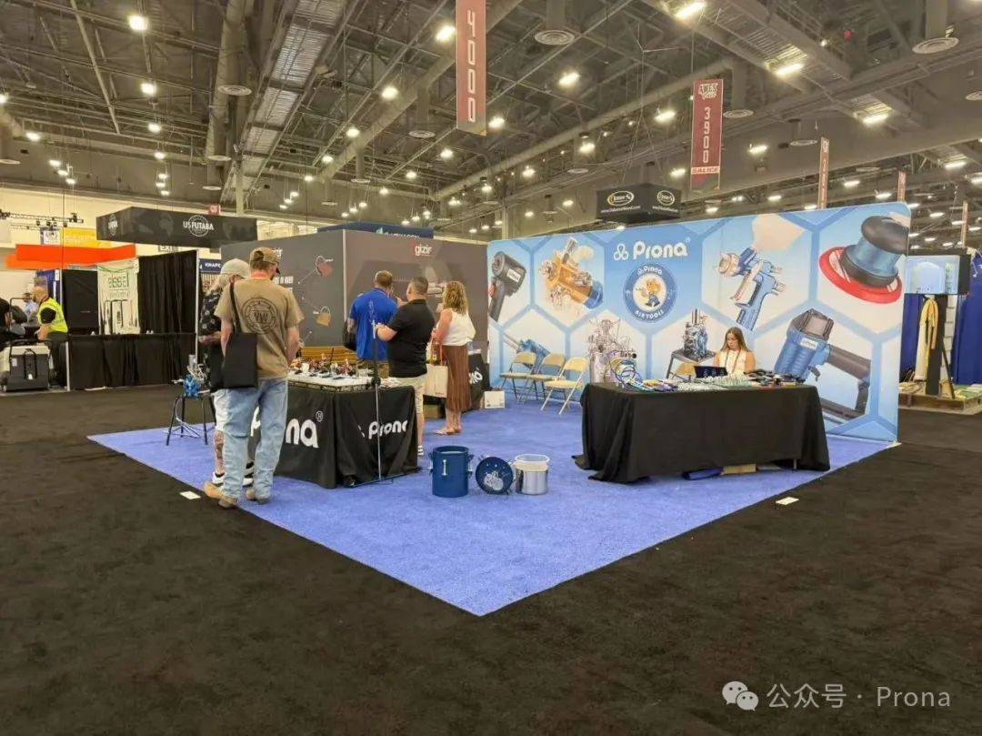 宝丽喷枪亮相2025年【AWFS Fair】共绘全球木工喷涂新未来！