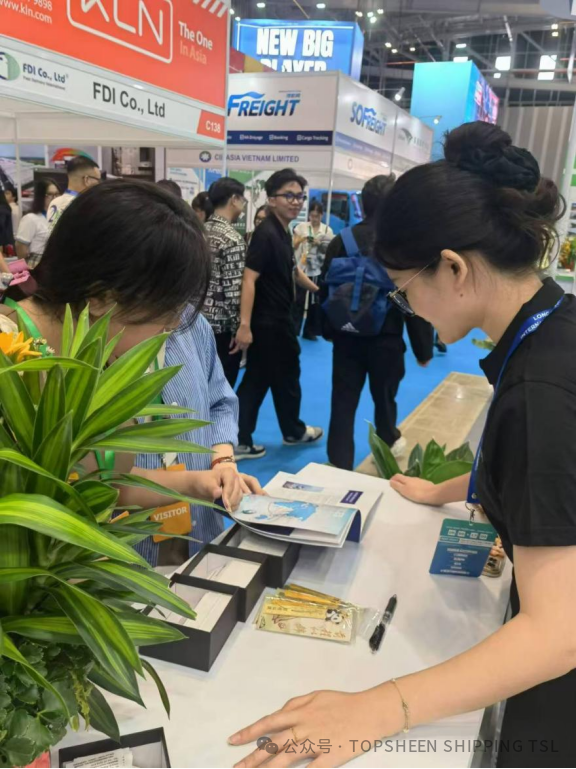 扬帆越南，共启新程—TOPSHEEN亮相2025越南国际物流展