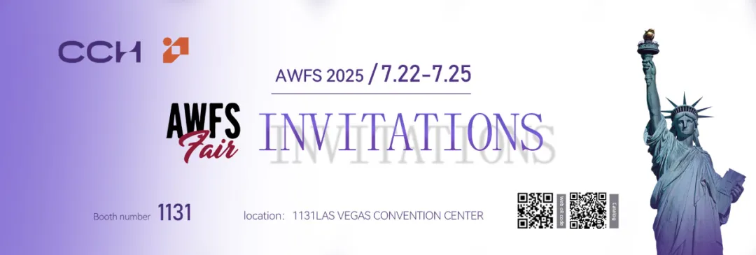 七月赴美，链接世界 ——广州橱邦CCH 邀您共赴2025年 AWFS美国木工展 行业盛宴