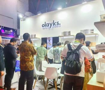 8月6日-8日olayks立时受邀印尼参展！2025印尼国际消费类电子及家用电器展现场火爆！