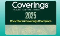 2025年美国国际石材及瓷砖展览会：摇滚明星奖获得者和首届 Coverings 冠军