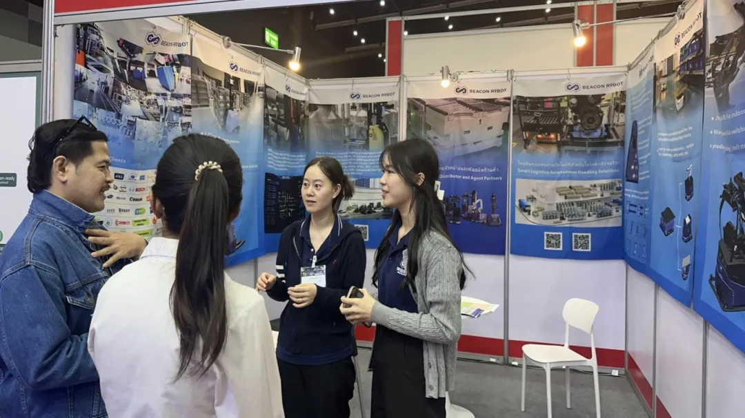 寻迹智行亮相2025泰国物流展，以智能机器人解决方案赋能亚太柔性供应链