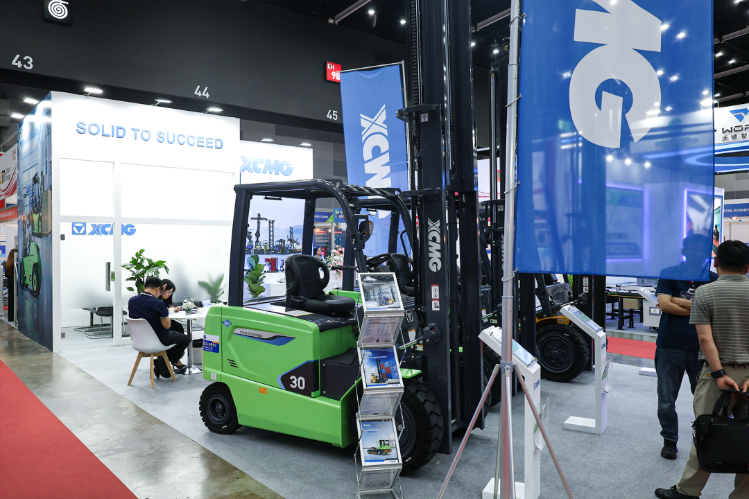 “ 绿动 ” 泰国！徐工新能源叉车登陆TILOG LOGISTIX 2025｜赋能低碳物流