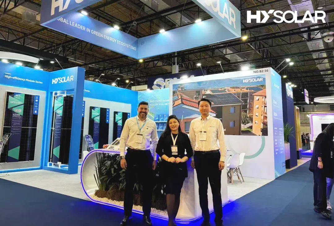 HY SOLAR 在 2025 年南美智能电气展上大放异彩THE SMARTER E SOUTH AMERICA 2025