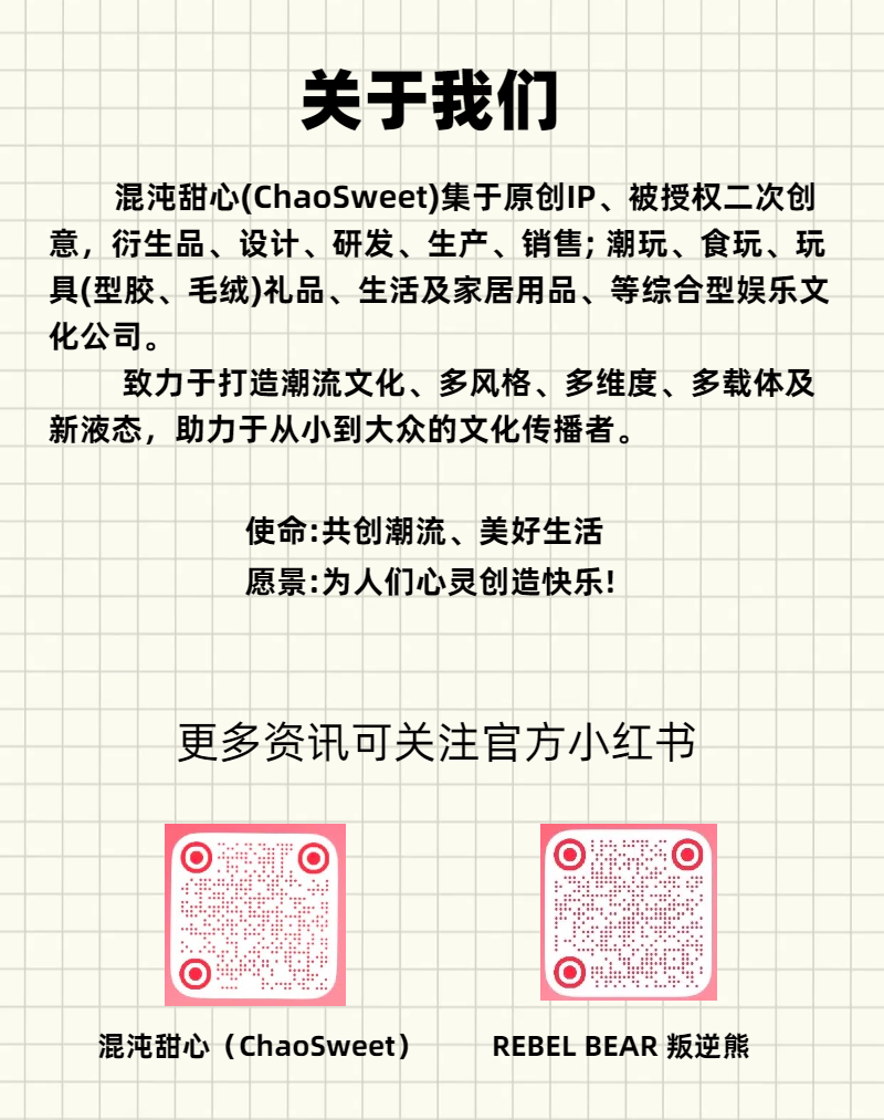 混沌甜心（ChaoSweet）叛逆熊在印尼IBTE 2025潮玩展等你！！！