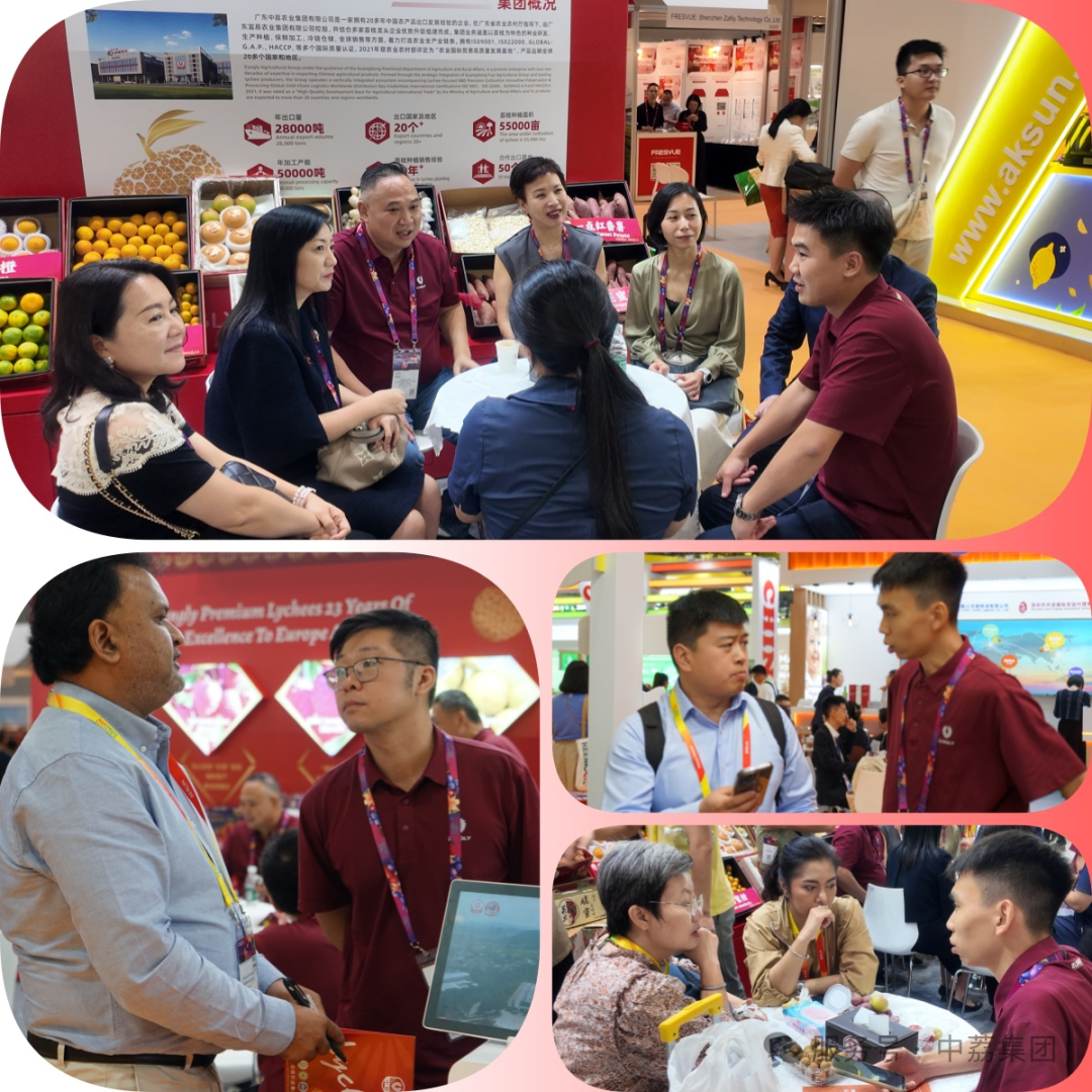 中荔集团盛装亮相2025年香港国际果蔬展，以高品质荔枝连接全球市场