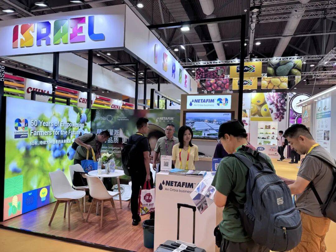 创新农业｜以色列展团亮相中国香港2025亚洲国际果蔬展览会