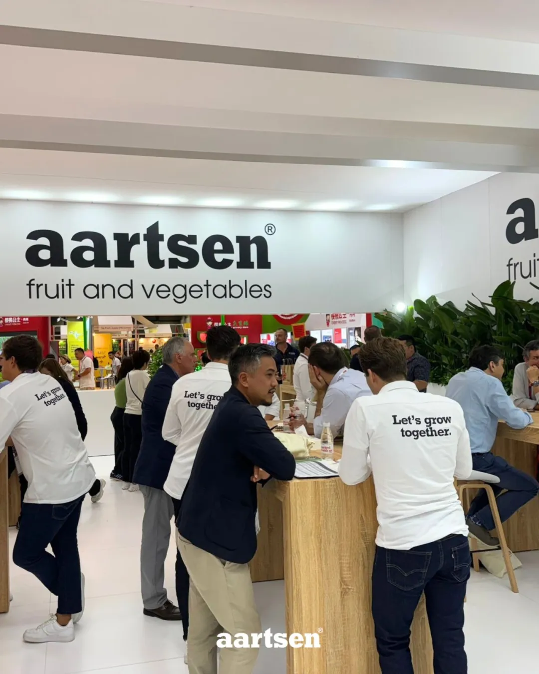 欢迎和Aartsen一起参加2025年亚洲果蔬展览会 我们在3号展厅3L37