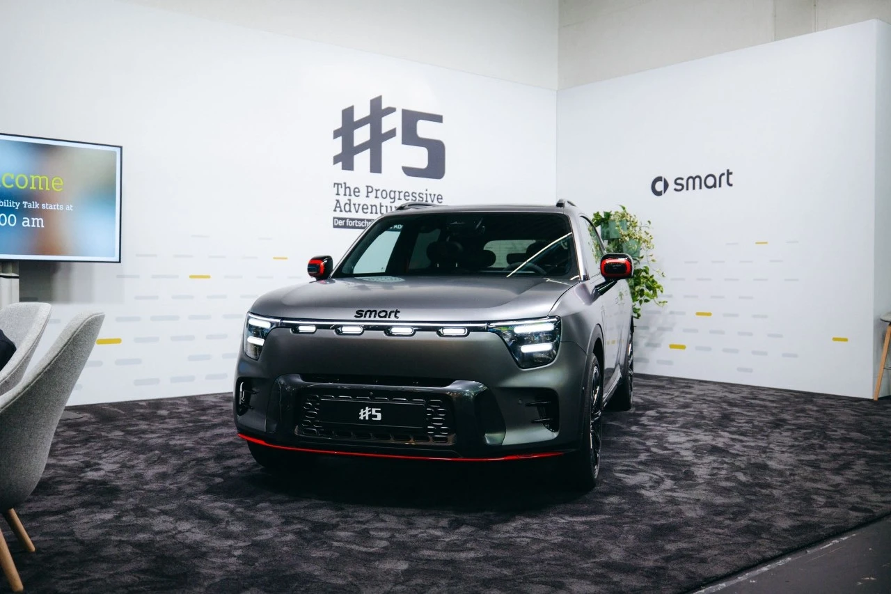 smart 亮相2025年IAA MOBILITY慕尼黑车展，演绎未来新奢出行