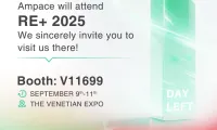 展位号V11699，Ampace（新能安）将出席 RE+ 2025 展会