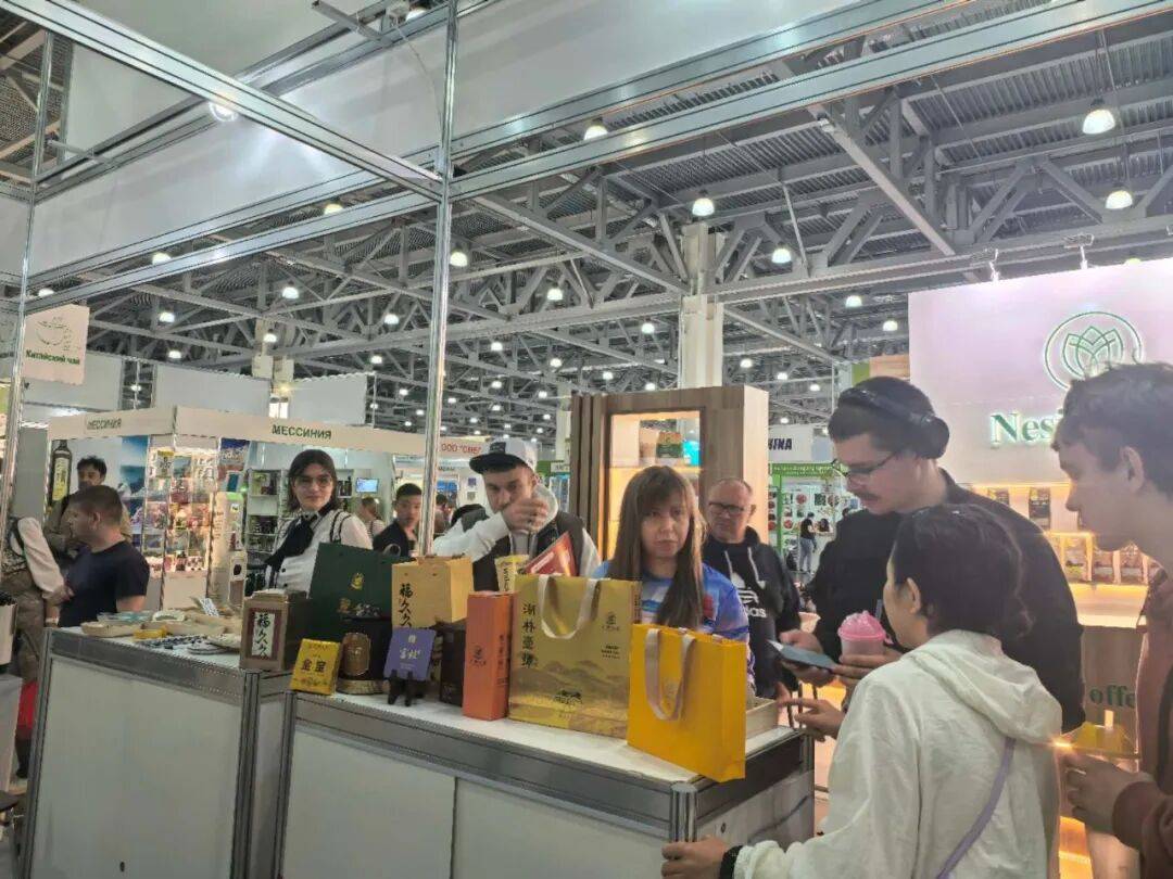 广福集团亮相2025年俄罗斯国际食品展，奉上福鼎白茶宴！|心动态