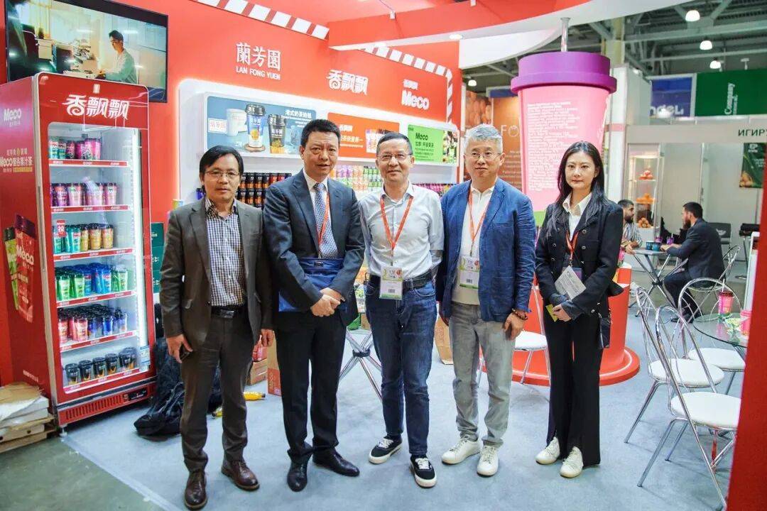 香飘飘闪耀2025年莫斯科国际食品展，创新产品加速海外市场布局！