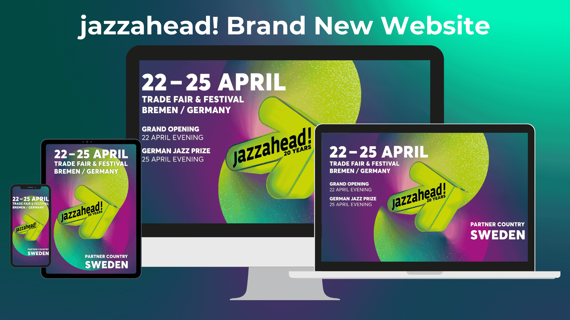 德国不莱梅音乐市场20年庆典jazzahead!新网站上线
