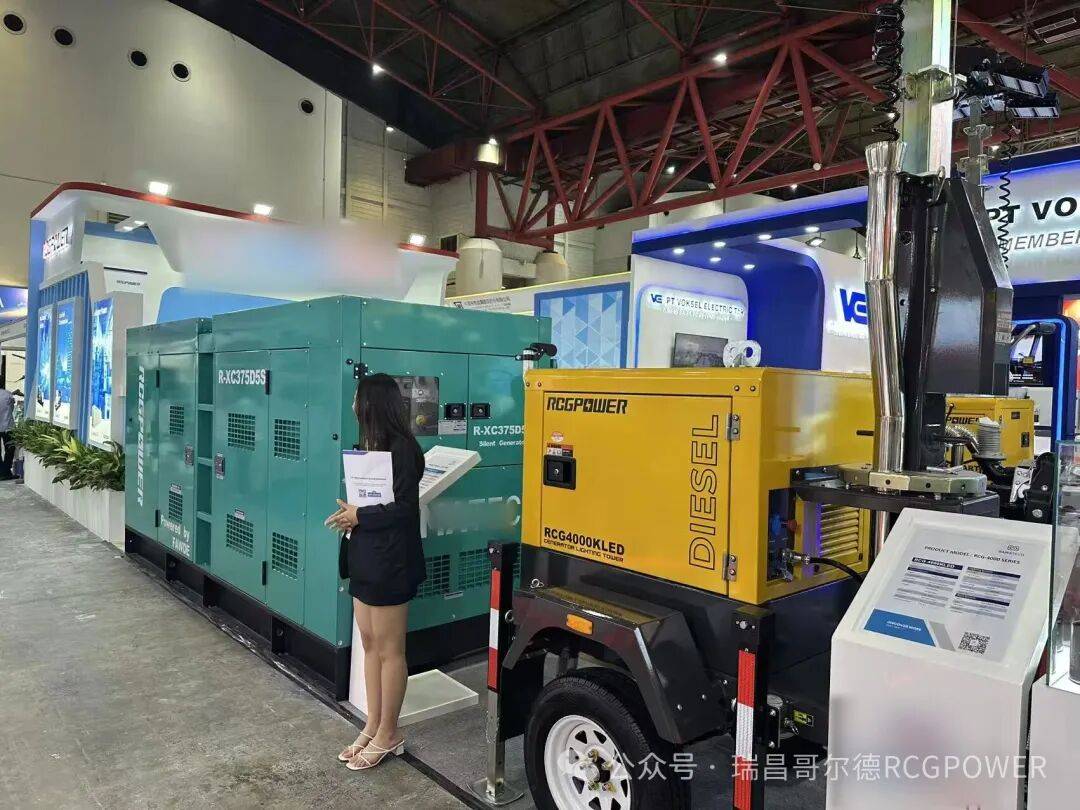 瑞昌哥尔德RCGPOWER亮相2025印尼电力展