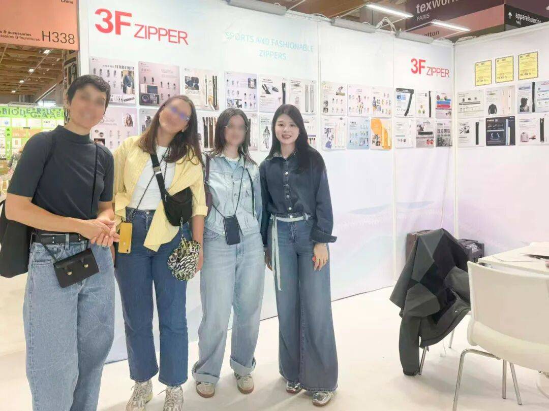 福兴（中国）集团3F ZIPPER亮相2025年法国巴黎国际面辅料展览会！