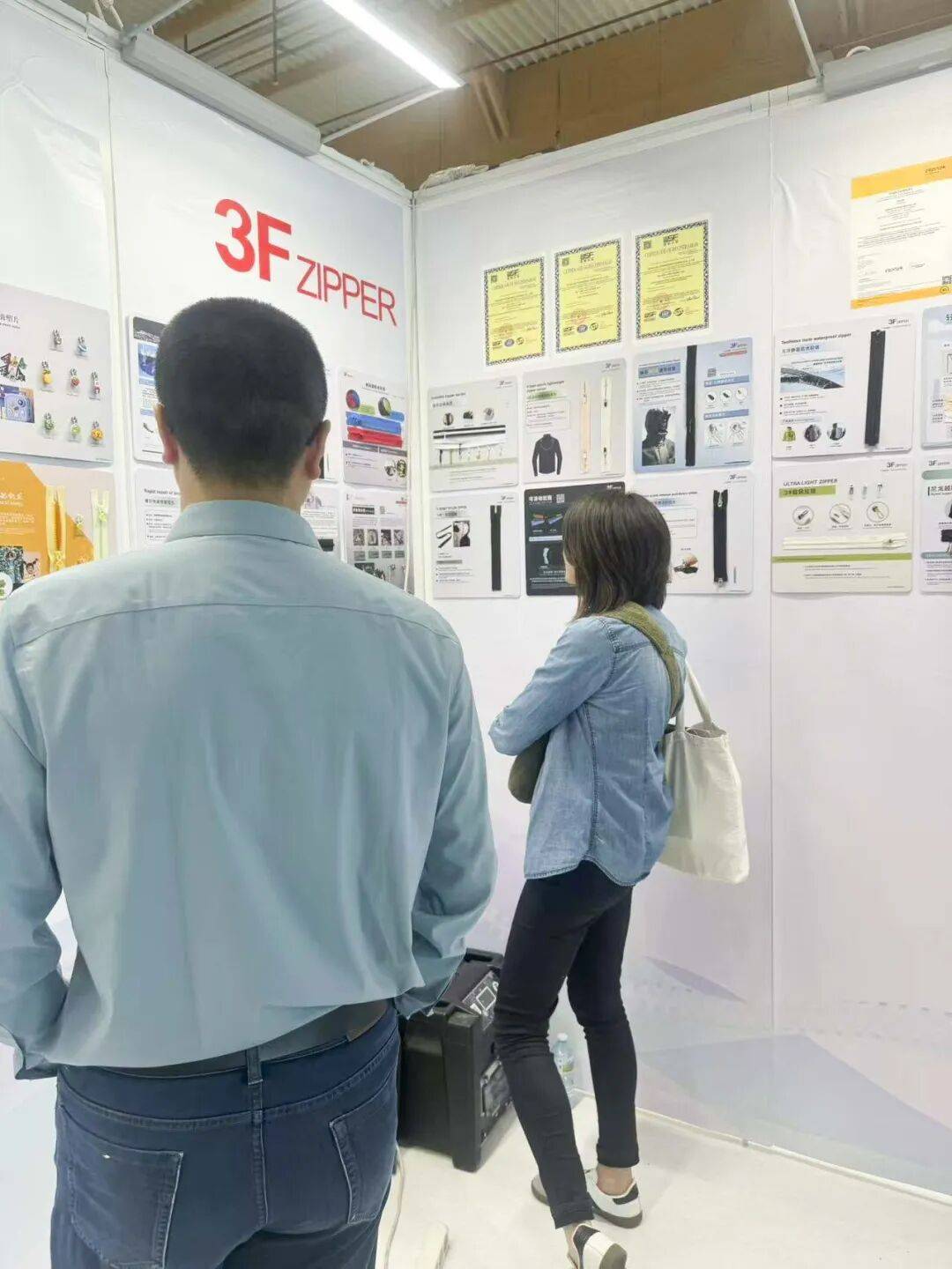 福兴（中国）集团3F ZIPPER亮相2025年法国巴黎国际面辅料展览会！
