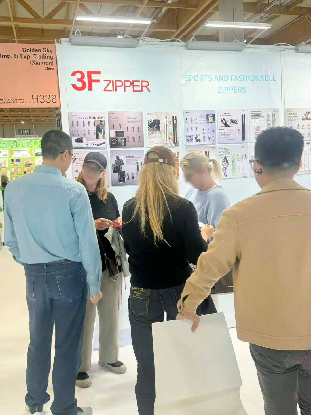 福兴（中国）集团3F ZIPPER亮相2025年法国巴黎国际面辅料展览会！