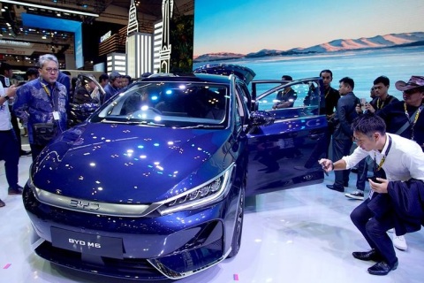 印尼国际汽车展览会展会现场图片