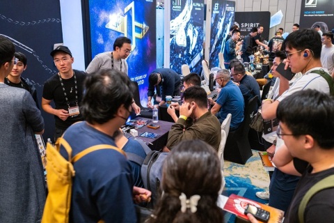 中东迪拜HiFi耳机展览会展会现场图片