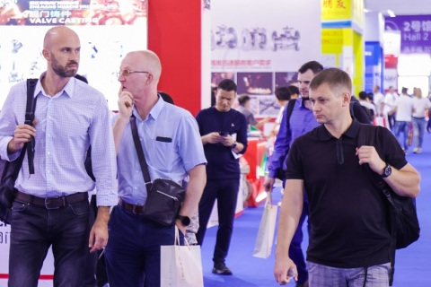 温州国际泵阀展览会展会现场图片