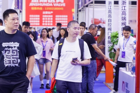 温州国际泵阀展览会展会现场图片