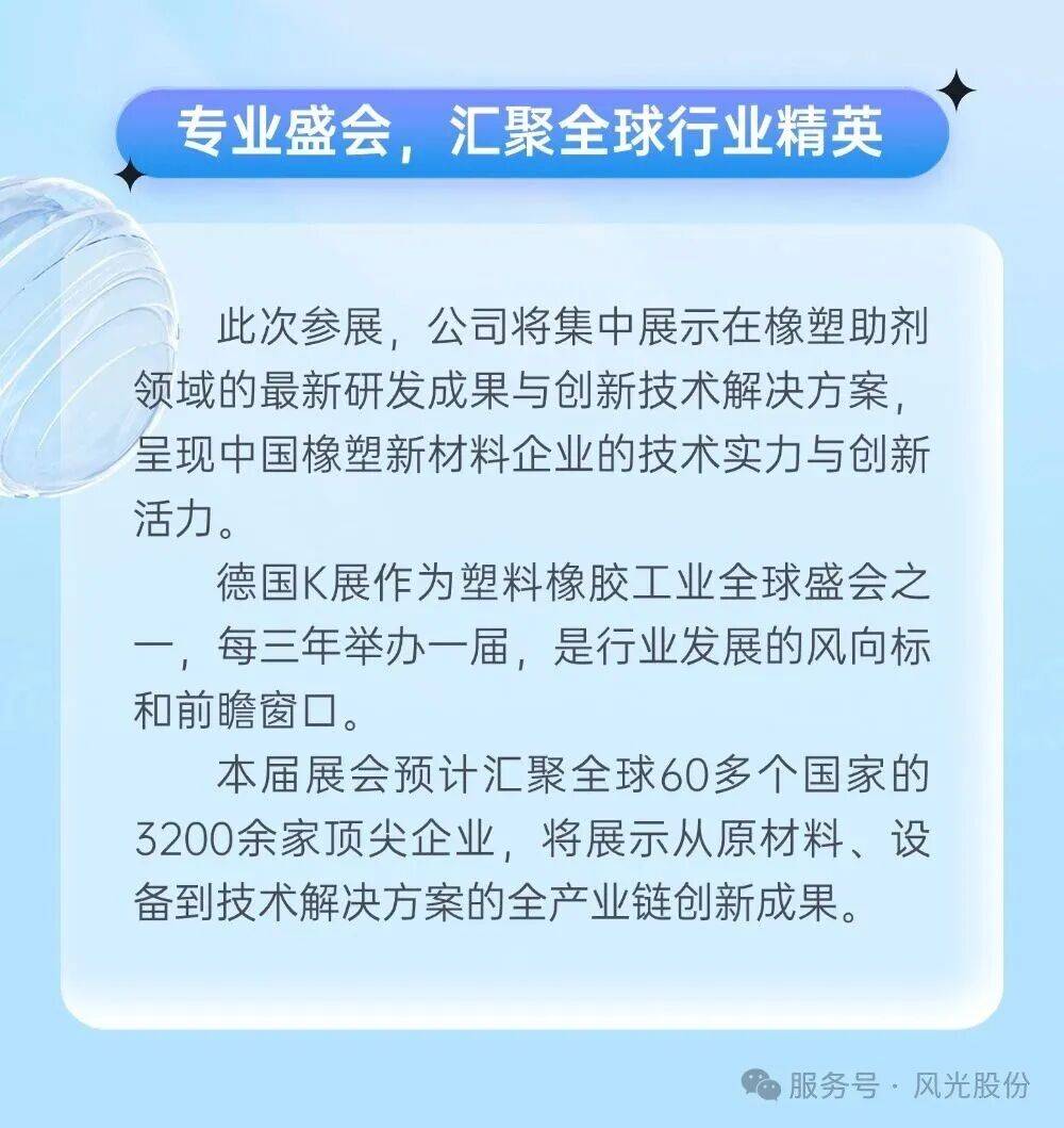 风光股份携创新成果亮相-2025德国K展，引领聚合物行业新潮流