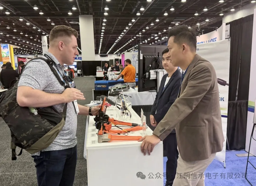 【深度交流】江阴信承电子The Battery Show 第二天，我们在 Detroit 等你！
