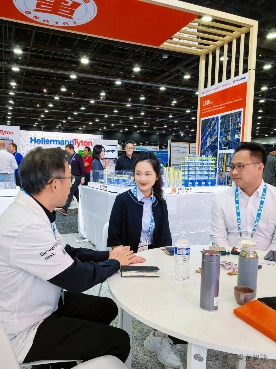 禹龙智能2025美国底特律展会圆满收官：以精密自动化智能粉体生产线实力，引燃全球合作新机遇