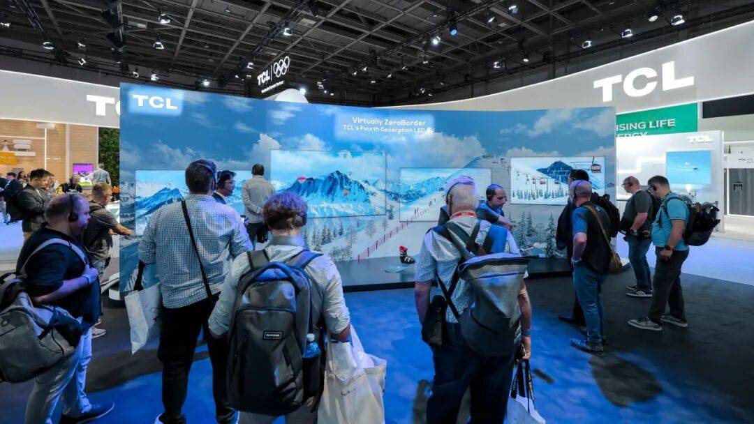 柏林国际电子消费品展IFA 2025开幕！TCL“把冬奥赛场搬进IFA场馆”