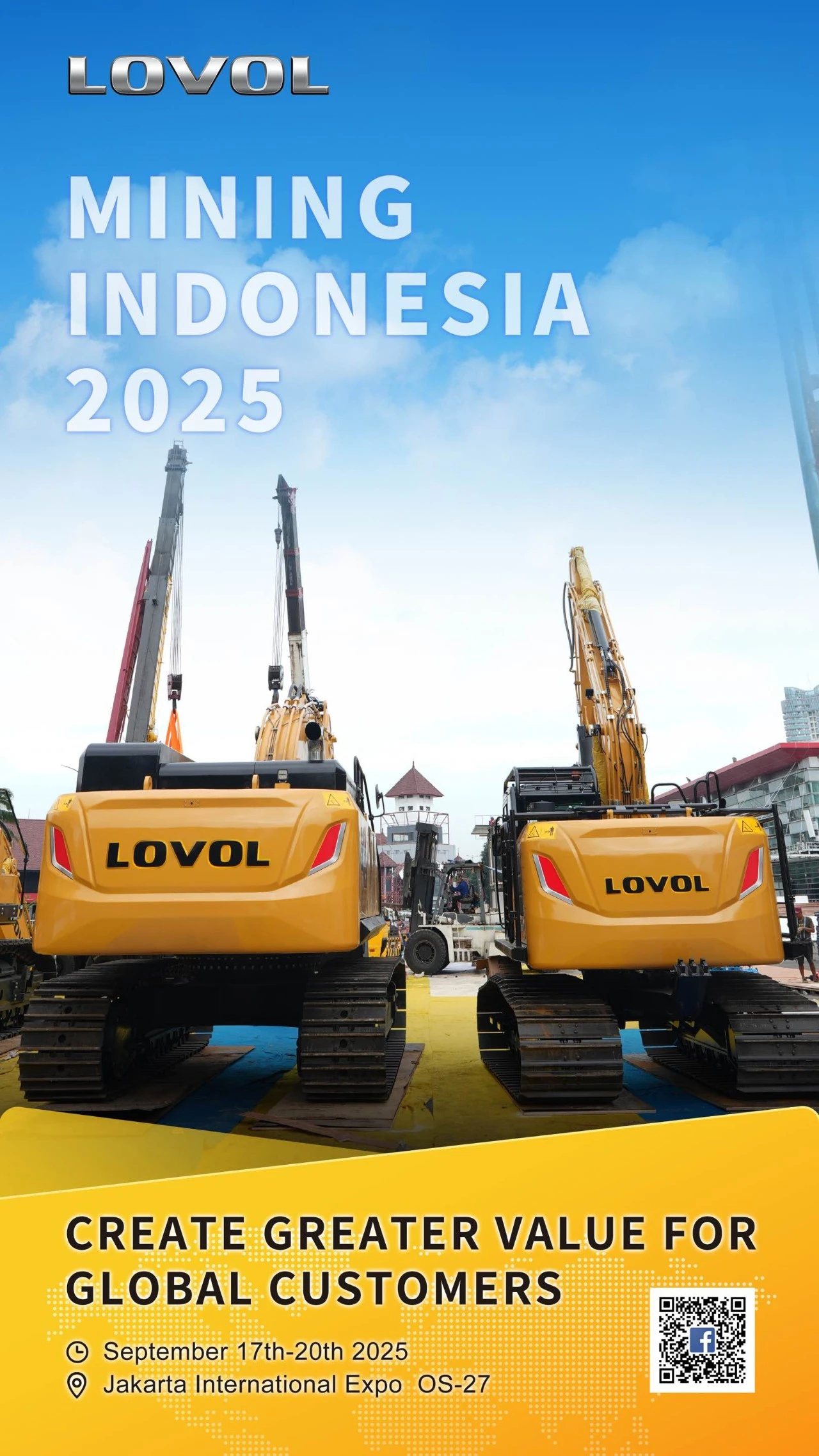2025印尼国际矿业展 | 闪耀千岛之国，雷沃重工展区搭建中！