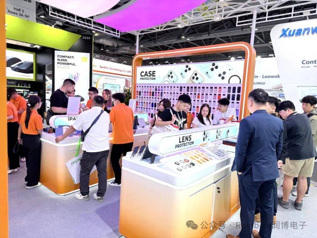 Rainbow润博电子2025环球资源十月香港展