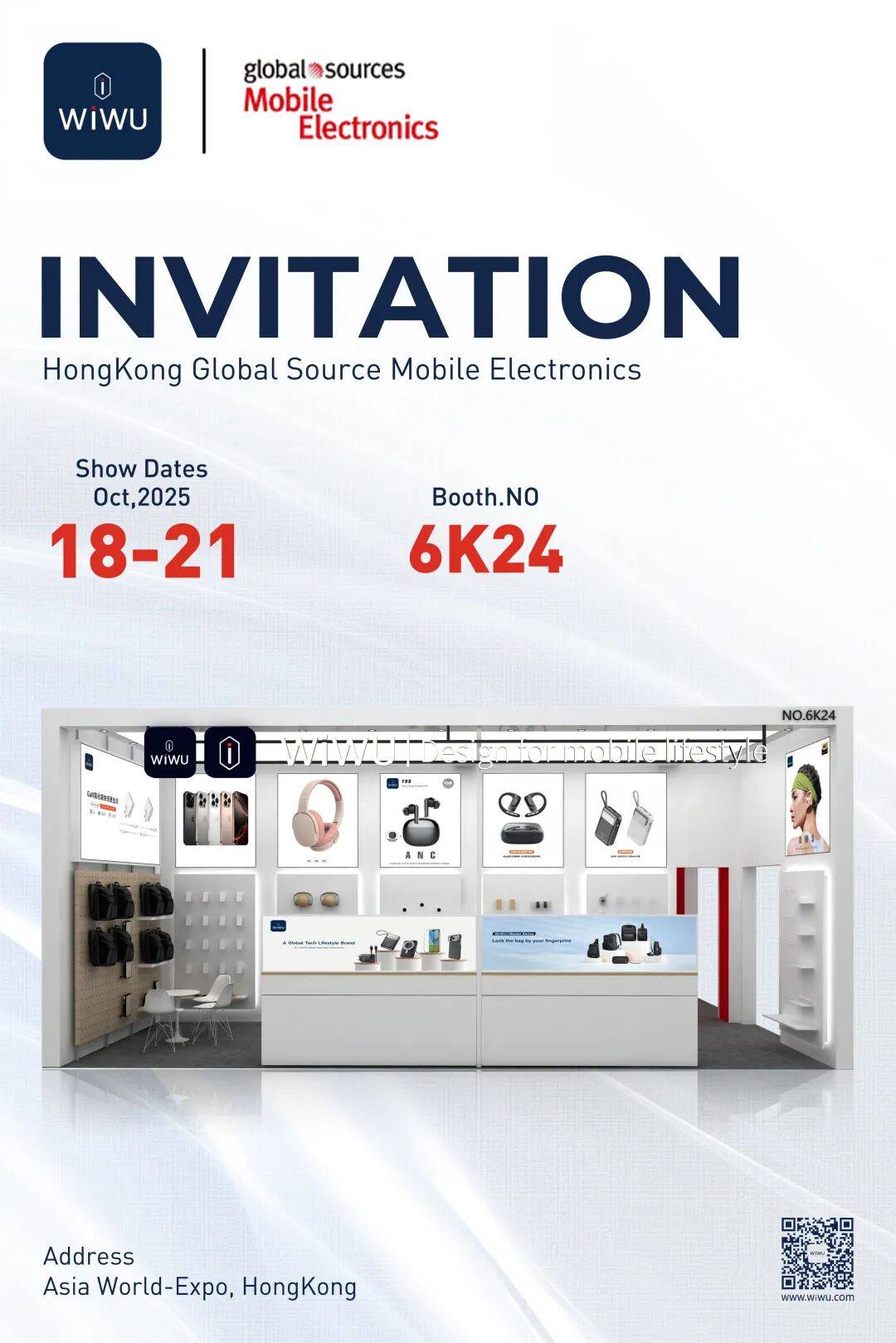 WiWU 2025年香港电子展进行时｜新品登场，热度持续飙升！